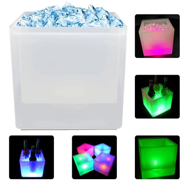 Iskøler, 3,5L kapacitet, RGB LED-belysning