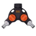 Miniatyrbillede 1 af 3: Tovejshane 3/4" med vandstop fra Black+Decker