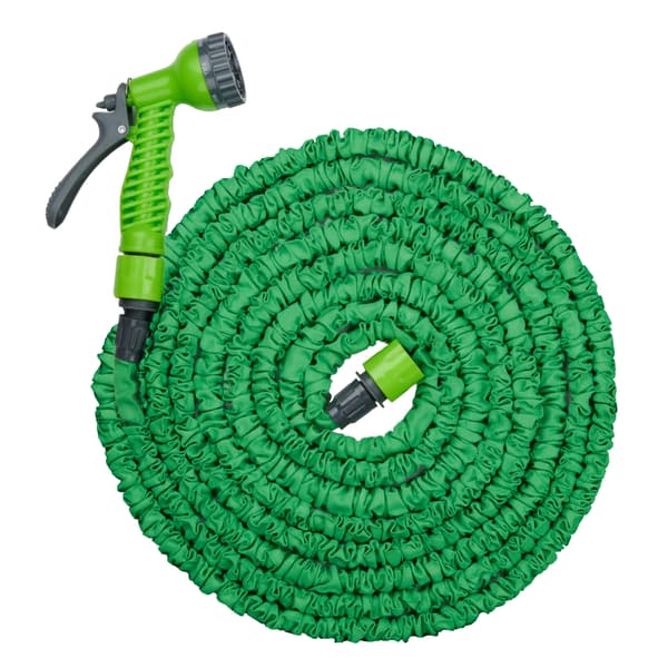 Slangset flexibel och utdragbar 7,5-15m