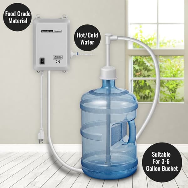 Pullotetun veden annostelupumppu - 40 PSI, 3,8 L/min, lämmönsuojaus & takaiskuventtiili
