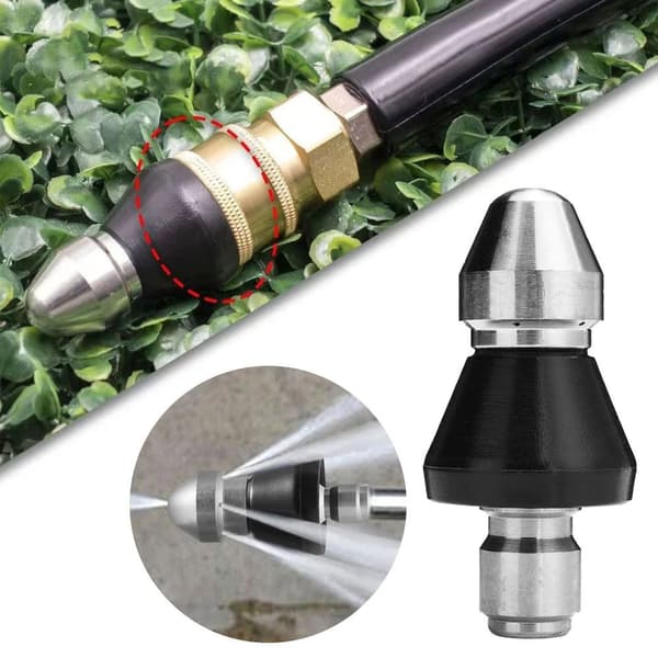 Spolmunstycke med 1/4"-koppling