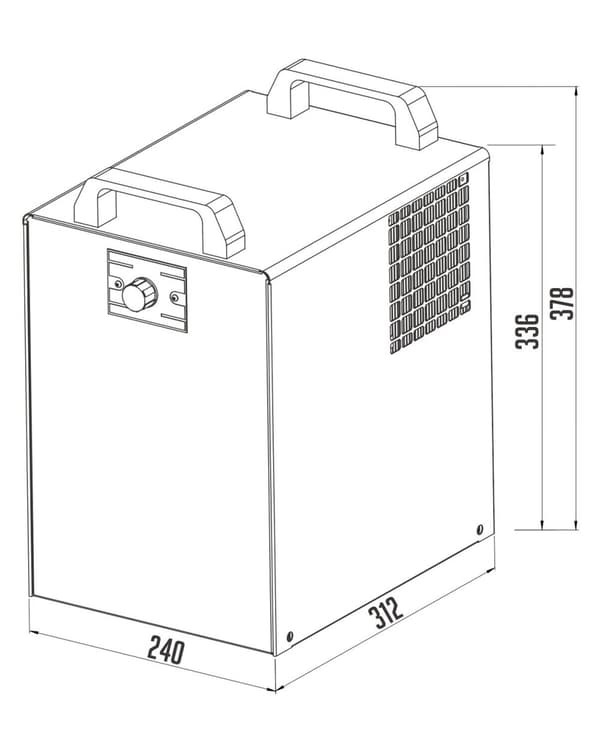 Hiilihappokone, vesiautomaatti - Lindr Pygmy 25