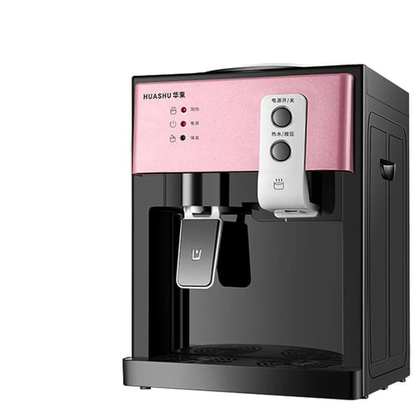 Rosa Elektrisk Vattenkokare, 550W Snabb Uppvärmning, 1L/H Kylkapacitet, Kompakt Design