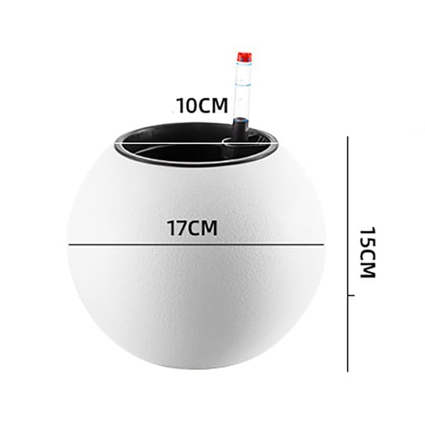 Itsevetävä kukkaruukku pyöreä 12,5cm