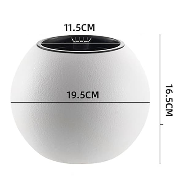 Itsevetävä kukkaruukku pyöreä 16,5cm