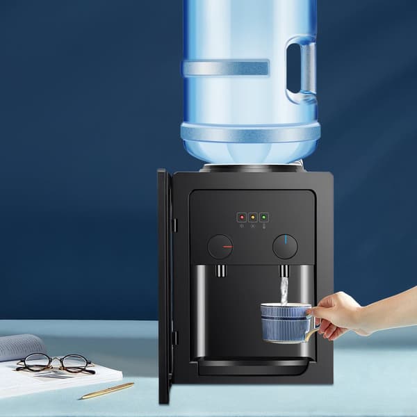 Elektrisk Vattendispenser, Snabb Uppvärmning och Nedkylning, Kompakt Design, Användarvänlig Drift
