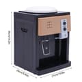 Miniatyrbillede 2 af 2: Bordplade Vanddispenser, Varme- og Koldfunktion, Rustfrit Stål Inderskål,Kaffe farve