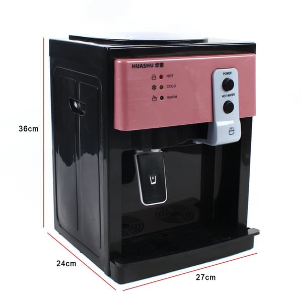 Vattendispenser, varmt och kallt vatten, kompakt design för 3,5L till 18,9L flaskor,Roséguld