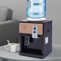 Miniatyrbild 4 av 4: Vattendispenser, varmt och kallt vatten, rostfritt stålkonstruktion
