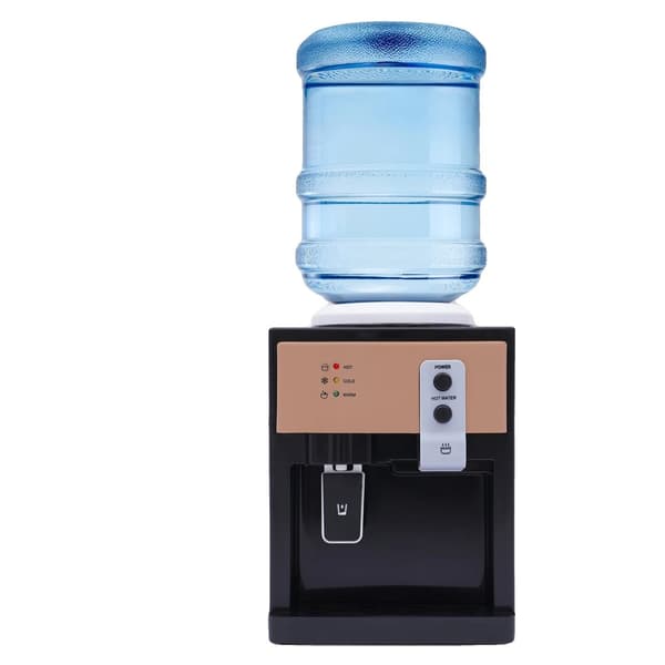 Vattendispenser, varmt och kallt vatten, rostfritt stålkonstruktion