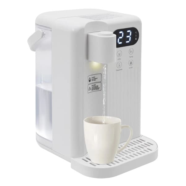 Elektrisk Vattendispenser, 3L Kapacitet, Snabb Uppvärmning,VIT