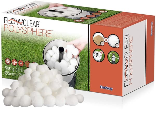 Bestway Flowclear - filterkugler - til sandfilterpumpe - 500 g