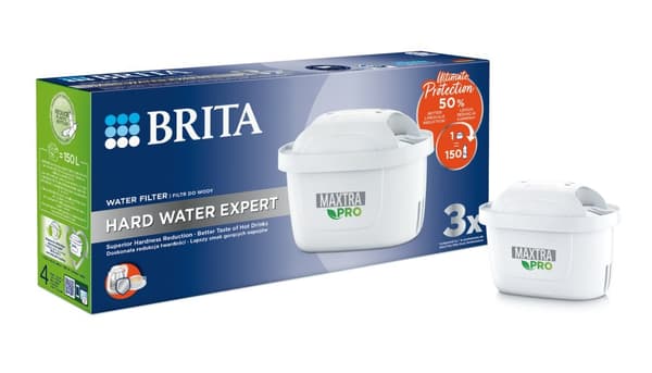 Brita Maxtra Pro Hard Water Expert filter 3 stk
