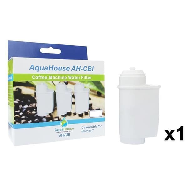 AquaHouse AH-CBI kompatibel för Brita Intenza vattenfilter för Bosch Neff Siemens Gaggenau kaffemaskiner TZ70003 TCZ7003 467873