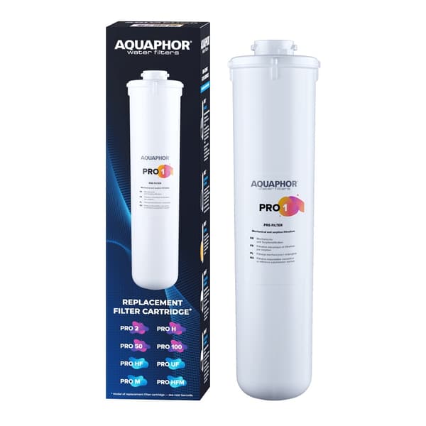 Vaihdettava suodatinpatruuna Pro 1 Aquaphor (esisuodatus ja sorptiosuodatus)