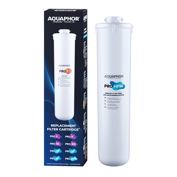 Vaihdettava suodatinpatruuna Pro HFM Aquaphor (3-in-1-teknologia)