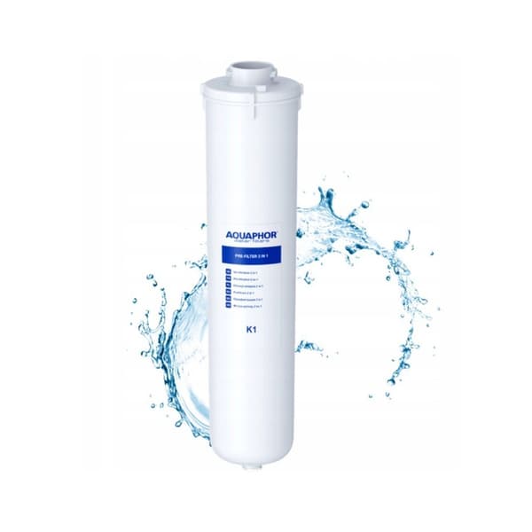 Vaihdettava suodatinpatruuna K1 Aquaphor (esisuodatus ja sorptiosuodatus)