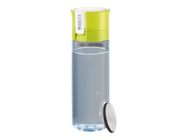 BRITA Fill&Go Vital - Vattenfiltreringsflaska - Storlek 7.2 cm - Höjd 22 cm - 0.6 L - lime