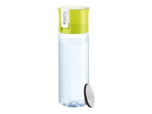 BRITA Fill&Go Vital - Vattenfiltreringsflaska - Storlek 7.2 cm - Höjd 22 cm - 0.6 L - lime