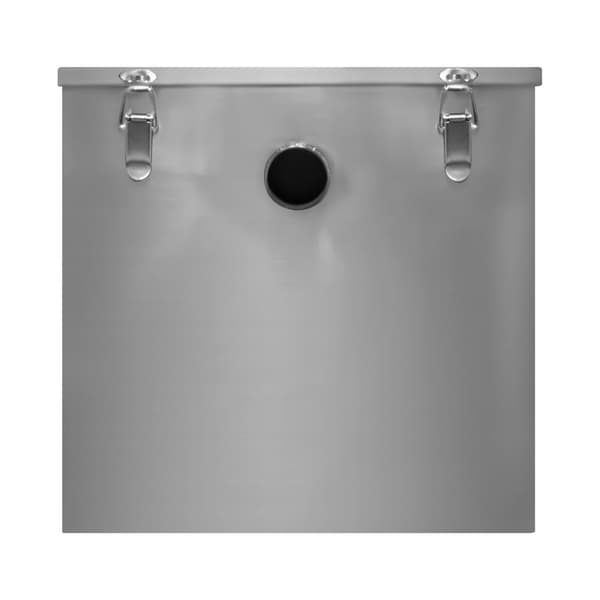 Commercial Grease Trap Under Sink Interceptor Stainless Steel Waste Fat Oil Water Separator Filter Restaurant Kitchen Takeaway Hotel Café 50mm