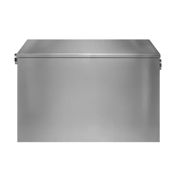 Commercial Grease Trap Under Sink Interceptor Stainless Steel Waste Fat Oil Water Separator Filter Restaurant Kitchen Takeaway Hotel Café 50mm