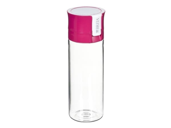 BRITA Fill&Go Vital - Vattenfiltreringsflaska - Storlek 7.2 cm - Höjd 22 cm - 0.6 L - rosa