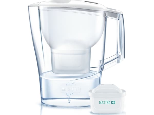 Brita 1052801, Benkeplate vannfilter, 2,4 L, Hvit