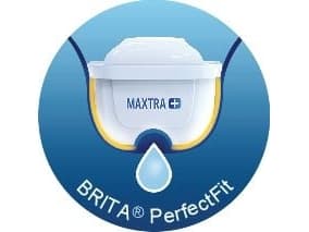 Brita 1052801, Benkeplate vannfilter, 2,4 L, Hvit