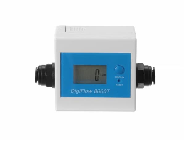 Elektronisk vattenflödesmätare för HEDI-filter, 110x53x(H)70mm Grundvariant