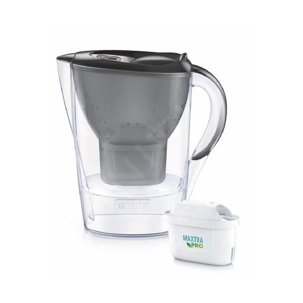 Brita Carafes Marella Cool Memo filterkanna, volym 2,4 l, 3x MX PRO-filter, grafit 1052796