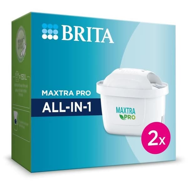 BRITA Kartusch Vattenfilter kran MAXTRA PRO All-In-1 Pack om 2