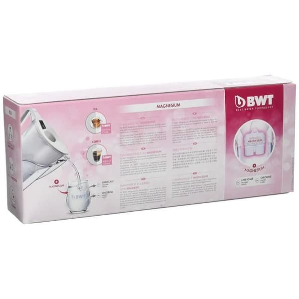 BWT Filterpatron, magnesiumberikad, kompatibel Brita Maxtra, pack 2+1 - 785318
