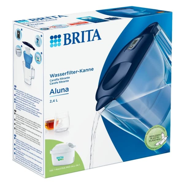 Brita Aluna Vandfilterkande 2,4L Blå