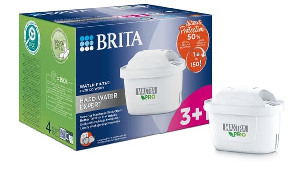 Brita Maxtra Pro Hard Water Expert filter 3+1 st