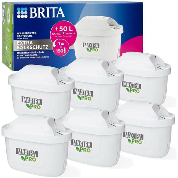 Vattenfilterpatron - BRITA - MAXTRA PRO - 150L - Minskar kalk - Eliminerar föroreningar