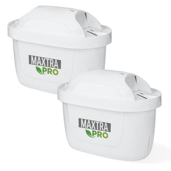 Vattenfilter - BRITA - Maxtra Pro Extra Bio - 2-pack - Minskar kalk - Tar bort orenheter