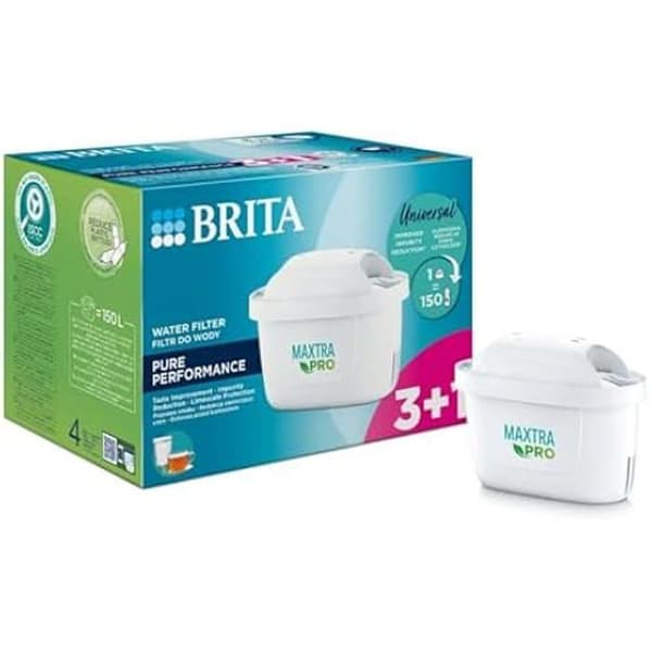 Filter för filterkanna - Brita - MX+ Pro - Flerfärgad - 10,7 x 10,7 x 16,8 cm