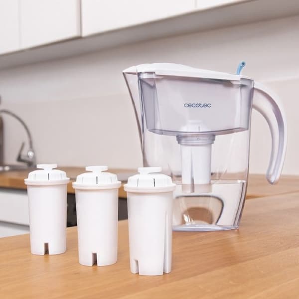 Cecotec Filtre Pro av reservdel för H20Nature 2400 Active / Active Pro reningskaraff (Förbrukningsvara). Varaktighet 35 dagar