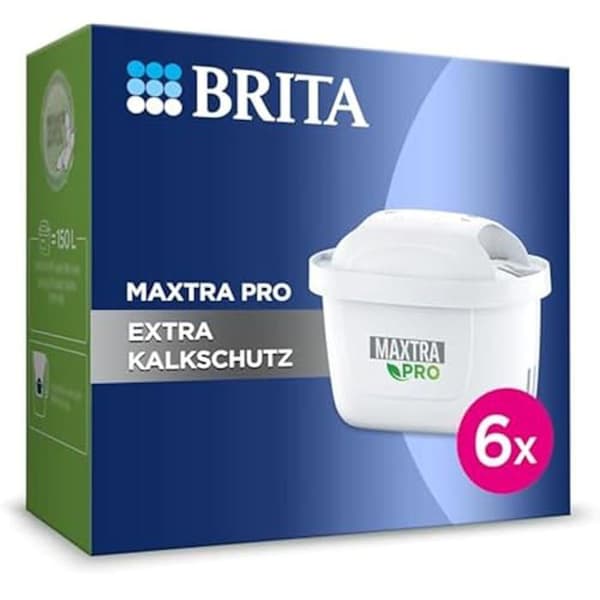 Filterpatroner - BRITA - Maxtra Pro Extra - Anti-kalkskydd - Paket med 6 - Avancerad filtrering