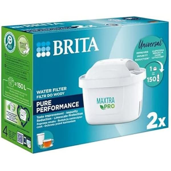 Brita Maxtra Pro Filter Kanna Filter - Set med 2 - Flerfärgad