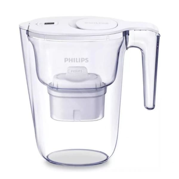 Filtreringskaraff - Philips - PHAWP2933WHT/24 - 2,6 L - Digital timer - Mikrofilt