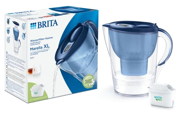 Brita Marella, Manuelt vannfilter, 3,5 l, Blå