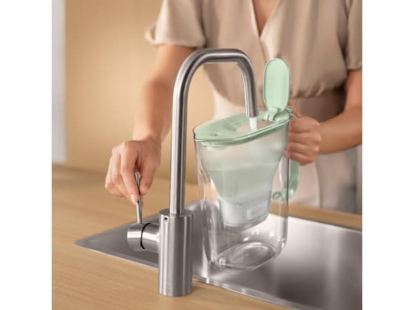 Brita vedensuodatin, 2,4 litran tilavuus, 1,4 litran tilavuus suodatettu vesi, suodatinpatruuna (136123 (1054893))