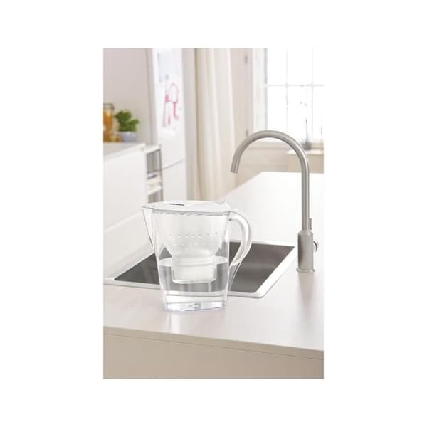 Brita Carafes Marella Cool Memo filterkanna, volym 2,4 l, MX PRO-filter, vit 1052789