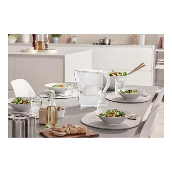 Brita Carafes Marella Cool Memo filterkanna, volym 2,4 l, MX PRO-filter, vit 1052789