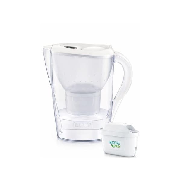 Brita Carafes Marella Cool Memo filterkanna, volym 2,4 l, MX PRO-filter, vit 1052789