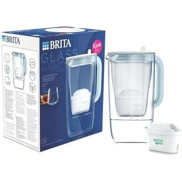Filterkanna - BRITA - 1050452 - Flerfärgad - 2,5 L - Mått 17,3 x 26,1 cm