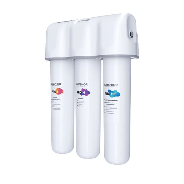 Aquaphor Crystal Eco H Pro -läpivirtaussuodatin juomavedelle (Pro1, ProH, ProHF)