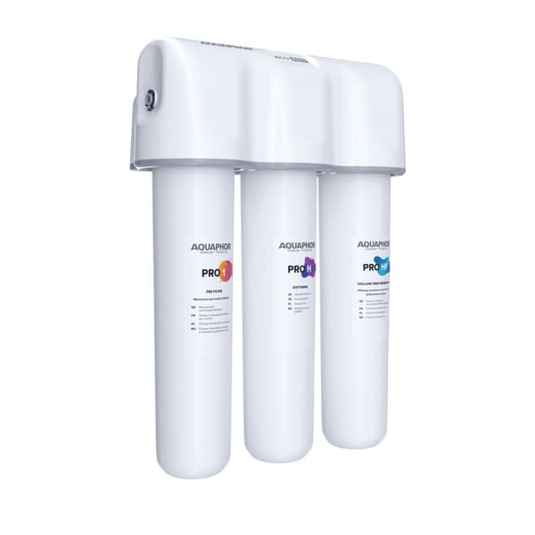 Aquaphor Crystal Eco H Pro -läpivirtaussuodatin juomavedelle (Pro1, ProH, ProHF)