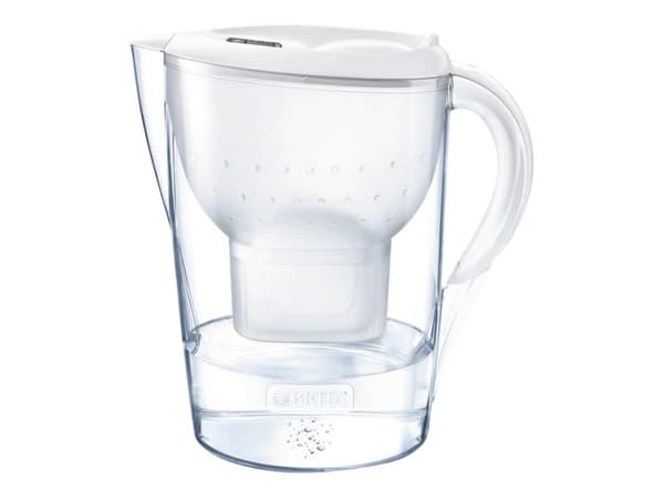 BRITA Fill&Enjoy Marella XL - Vannfiltermugge - Størrelse 26.5 x 15.5 cm - Høyde 27.5 cm - 3.5 L - hvit